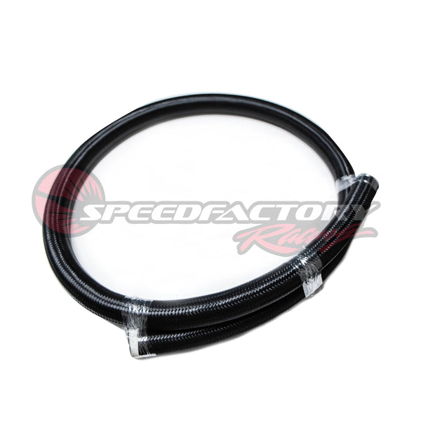 SpeedFactory Racing -16AN Black Braided Hose - 5' Section