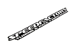 SpeedFactory Racing 32" Windshield Banner